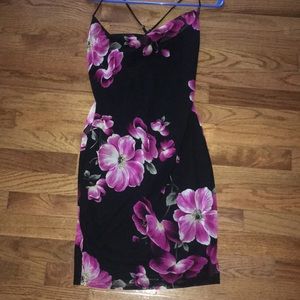 Floral mini dress